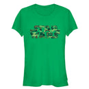 Junior's Star Wars Camo Logo T-Shirt