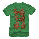 Men's Star Wars Christmas Gingerbread Cookies T-Shirt