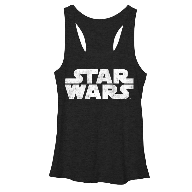 Women's Star Wars Simple Logo Racerback Tank Top