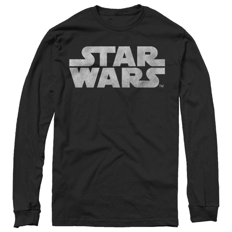 Men's Star Wars Simple Logo Long Sleeve Shirt