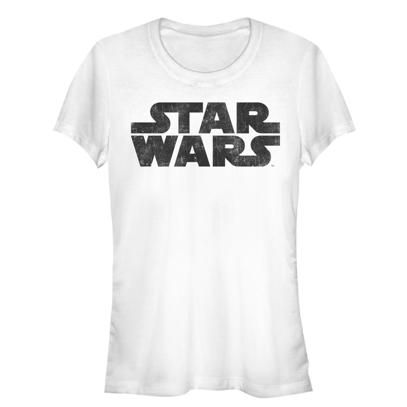 Junior's Star Wars Simple Logo T-Shirt