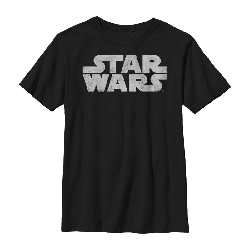 Boy's Star Wars Simple Logo T-Shirt