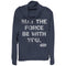 Junior's Star Wars Jedi Phrase Cowl Neck Sweatshirt