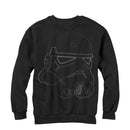 Men's Star Wars Stormtrooper Outline Sweatshirt