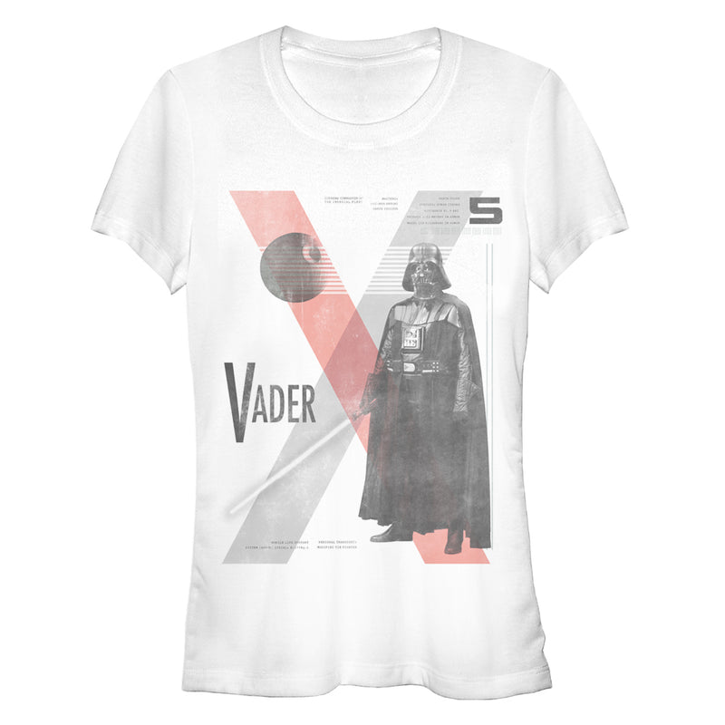 Junior's Star Wars Darth Vader X T-Shirt