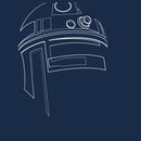 Men's Star Wars R2-D2 Outline T-Shirt