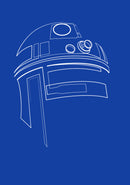 Men's Star Wars R2-D2 Outline T-Shirt