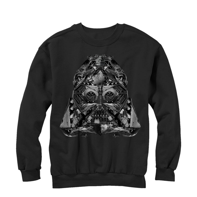 Men's Star Wars Starfighter Vader Helmet Sweatshirt