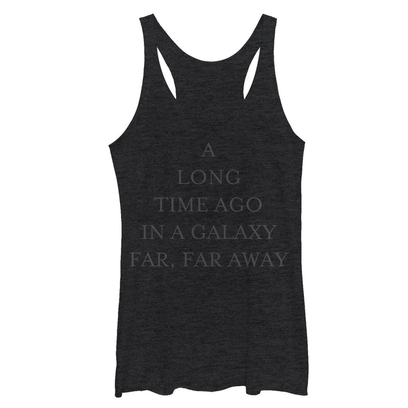 Women's Star Wars Far Far Away Racerback Tank Top