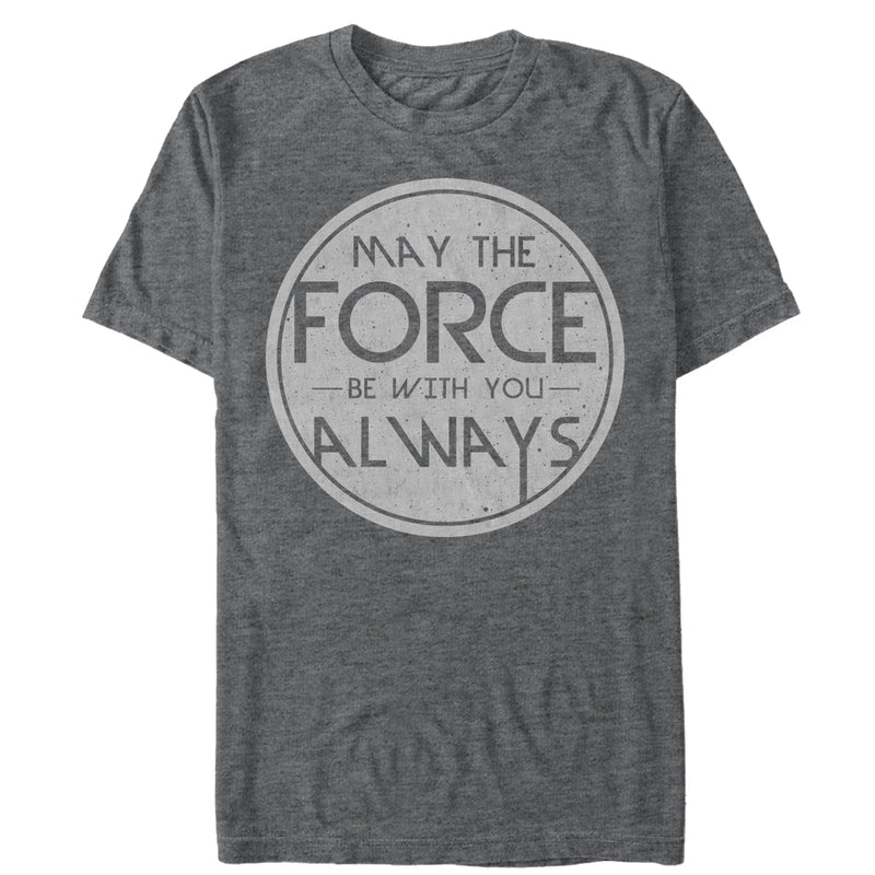 Men's Star Wars May the Force Be With You Always T-Shirt