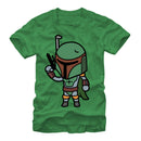 Men's Star Wars Boba Fett Cartoon T-Shirt