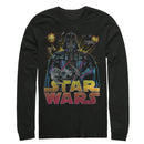 Men's Star Wars Darth Vader Battle Long Sleeve Shirt