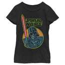 Girl's Star Wars Vader Skeleton T-Shirt