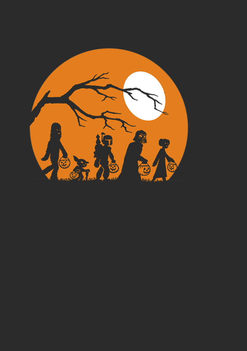 Women's Star Wars Characters Trick or Treat T-Shirt