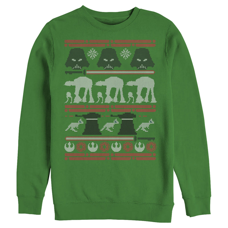 Men's Star Wars Ugly Christmas AT-AT Vader Sweatshirt