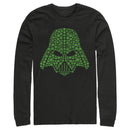 Men's Star Wars Shamrock Darth Vader Long Sleeve Shirt