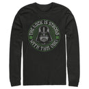 Men's Star Wars Luck is Strong Long Sleeve Shirt