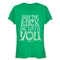 Junior's Star Wars May the Luck Be With You T-Shirt