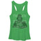 Women's Star Wars St. Patrick's Darth Vader Luck is Strong Racerback Tank Top