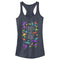 Junior's Lost Gods Halloween Candy Explosion Racerback Tank Top