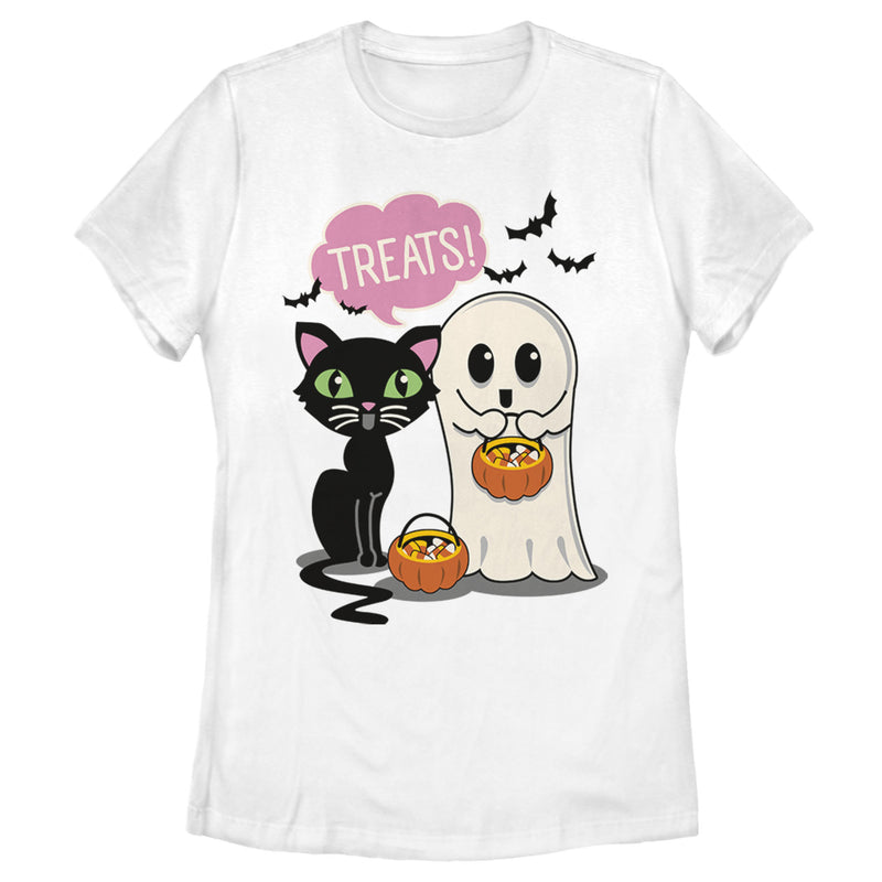 Women's Lost Gods Halloween Treat Friends T-Shirt