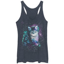 Women's Lost Gods Star Kitten Racerback Tank Top