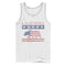 Men's Lost Gods California Red, White, and Bear Tank Top