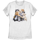 Women's Lost Gods Cute Kitten Group Hug T-Shirt