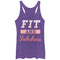 Women's CHIN UP Fit and Fabulous Racerback Tank Top