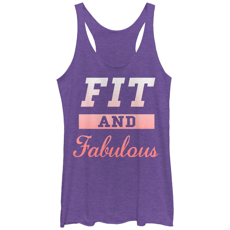 Women's CHIN UP Fit and Fabulous Racerback Tank Top