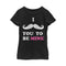 Girl's Lost Gods I Mustache You to be My Valentine T-Shirt