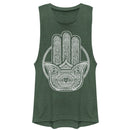 Junior's CHIN UP Hamsa Hand Festival Muscle Tee