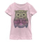 Girl's Lost Gods Rainbow Henna Owl T-Shirt