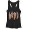 Women's Lost Gods Southwest Print Feathers Racerback Tank Top