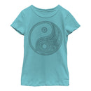 Girl's Lost Gods Henna Yin Yang T-Shirt