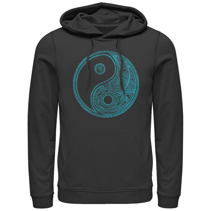 Women's Lost Gods Henna Yin Yang Pull Over Hoodie