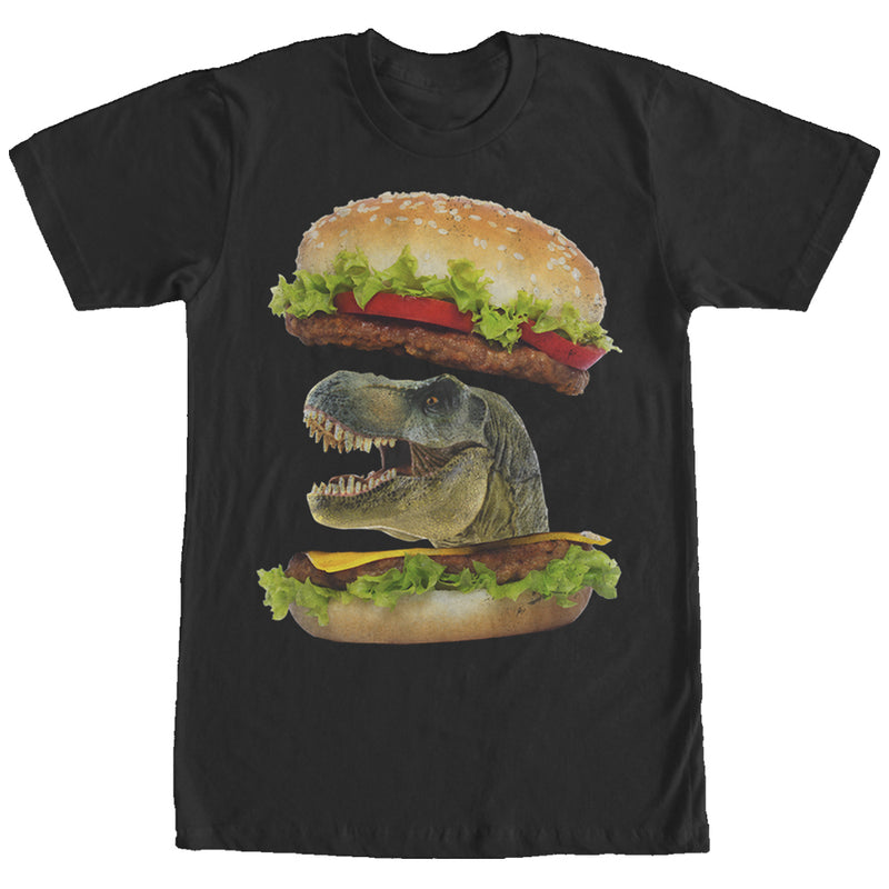 Men's Lost Gods Dinosaur Cheeseburger T-Shirt