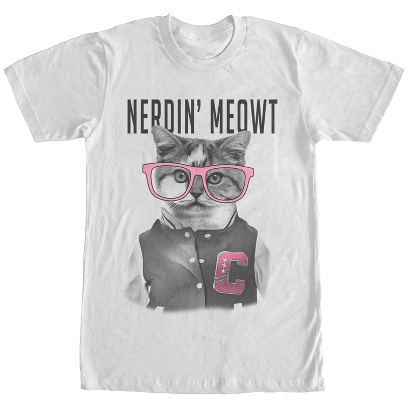 Men's Lost Gods Nerdin Meowt Kitten T-Shirt