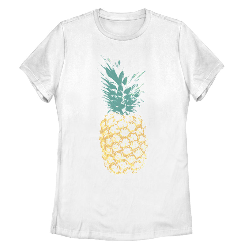 Women's Lost Gods Distressed Pineapple T-Shirt