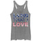 Women's Lost Gods Fourth of July  Land That I Love Racerback Tank Top