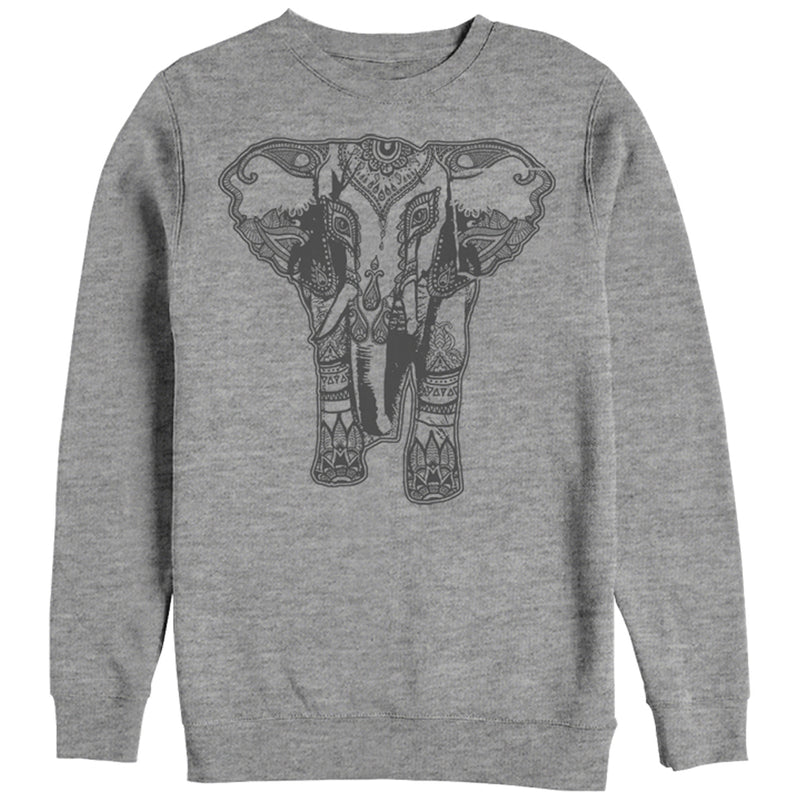 Women's Lost Gods Elephant Print Sweatshirt