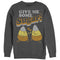 Women's CHIN UP Halloween Candy Corn Sugar Sweatshirt