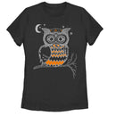 Women's Lost Gods Owl in the Night T-Shirt