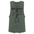 Junior's Lost Gods Halloween Oh Snap Festival Muscle Tee