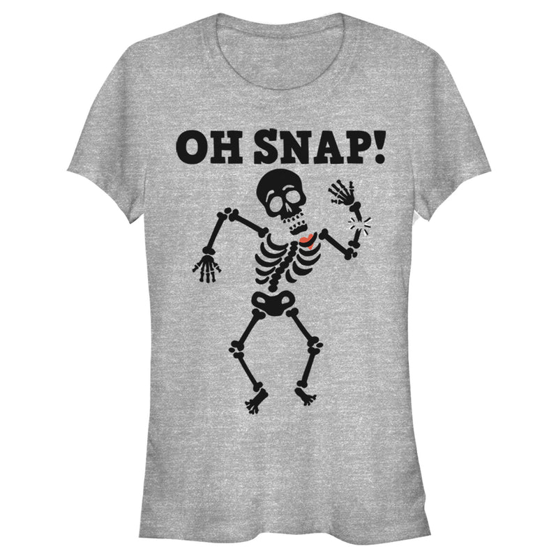 Junior's Lost Gods Halloween Oh Snap T-Shirt