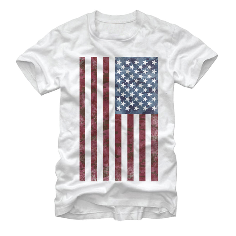Men's Lost Gods Camo American Flag T-Shirt