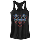 Junior's Lost Gods Southwest Heart Racerback Tank Top