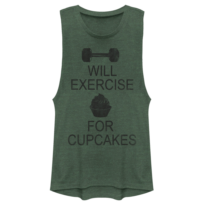 Junior's CHIN UP Cupcake Festival Muscle Tee