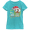 Girl's Lost Gods Christmas Owl Hoo T-Shirt