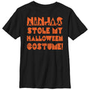 Boy's Lost Gods Halloween Ninjas Stole Costume T-Shirt